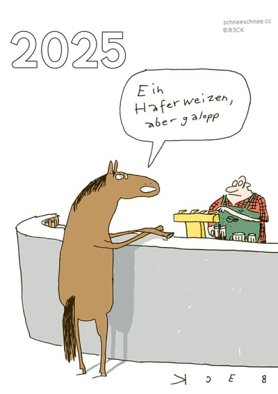 Image of Cartoon-Kalender 2025 Subskription