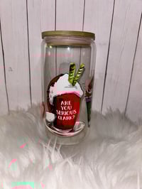 Image 2 of Christmas 16 oz glass cups