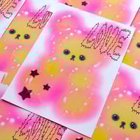 Image 2 of LOVE BEAR RISOGRAPHY