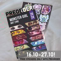 Image 1 of [ORIGINAL CHARACTER] Monster Girl Art Zine PREORDER CLOSED!