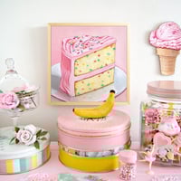 Image 1 of  Pink Funfetti cake 8x8 print 