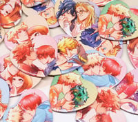 Image 3 of [NEW] MHA Ships - Heart button pins