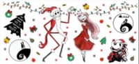 Image 2 of Dancing Jack and Sally UVDTF cup wrap