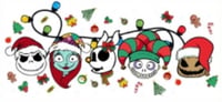 Image 2 of Jungle Bells NMBC UVDTF cup wrap 