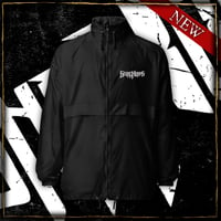 Image 1 of Logo Unisex embroided windbreaker water repellent