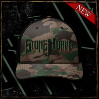 Image 2 of Camo Logo trucker hat