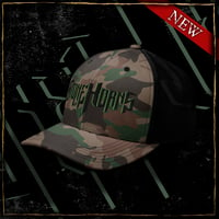 Image 3 of Camo Logo trucker hat