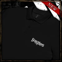 Image 3 of Unisex logo pique polo shirt