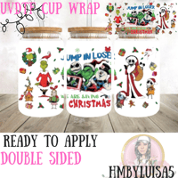 Image 1 of Jump in Double Sided UVDTF cup wrap