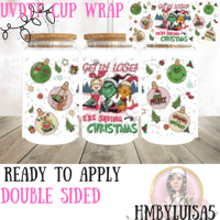 Image 1 of Grinchmas UVDTF cup wrap