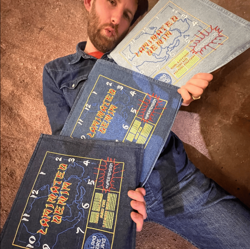 Image of King Gizzard and the Lizard Wizard - Laminated Denim (RAW Edition)