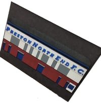 Image 1 of Painted Preston NE Old West Stand Façade Wooden Wall Hanging Art