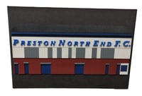 Image 3 of Painted Preston NE Old West Stand Façade Wooden Wall Hanging Art