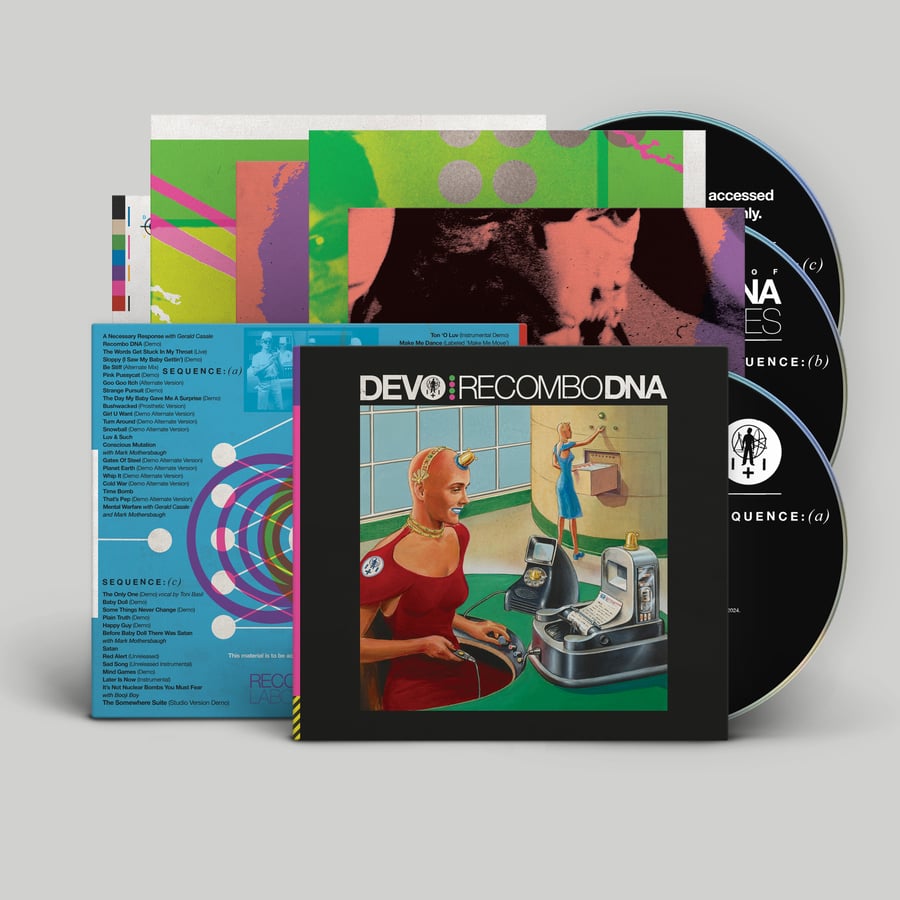 Image of <h4>DEVO</h4><h5>Recombo DNA 3xCD</h5><h6>Digipak</h6>