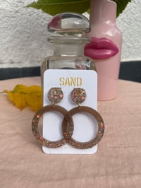 Daphné camel paillettes