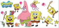 Image 2 of Happy Sponge bob Double Sided UVDTF cup wrap 