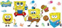 Image 2 of Hamburger SpongeBob Double Sided UVDTF cup wrap 