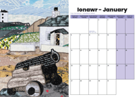 Image 2 of A5 Desk calendar