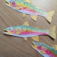 Image 2 of Cut Paper Rainbow Trout