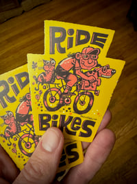 Image 2 of RIDE BIKES sticker!