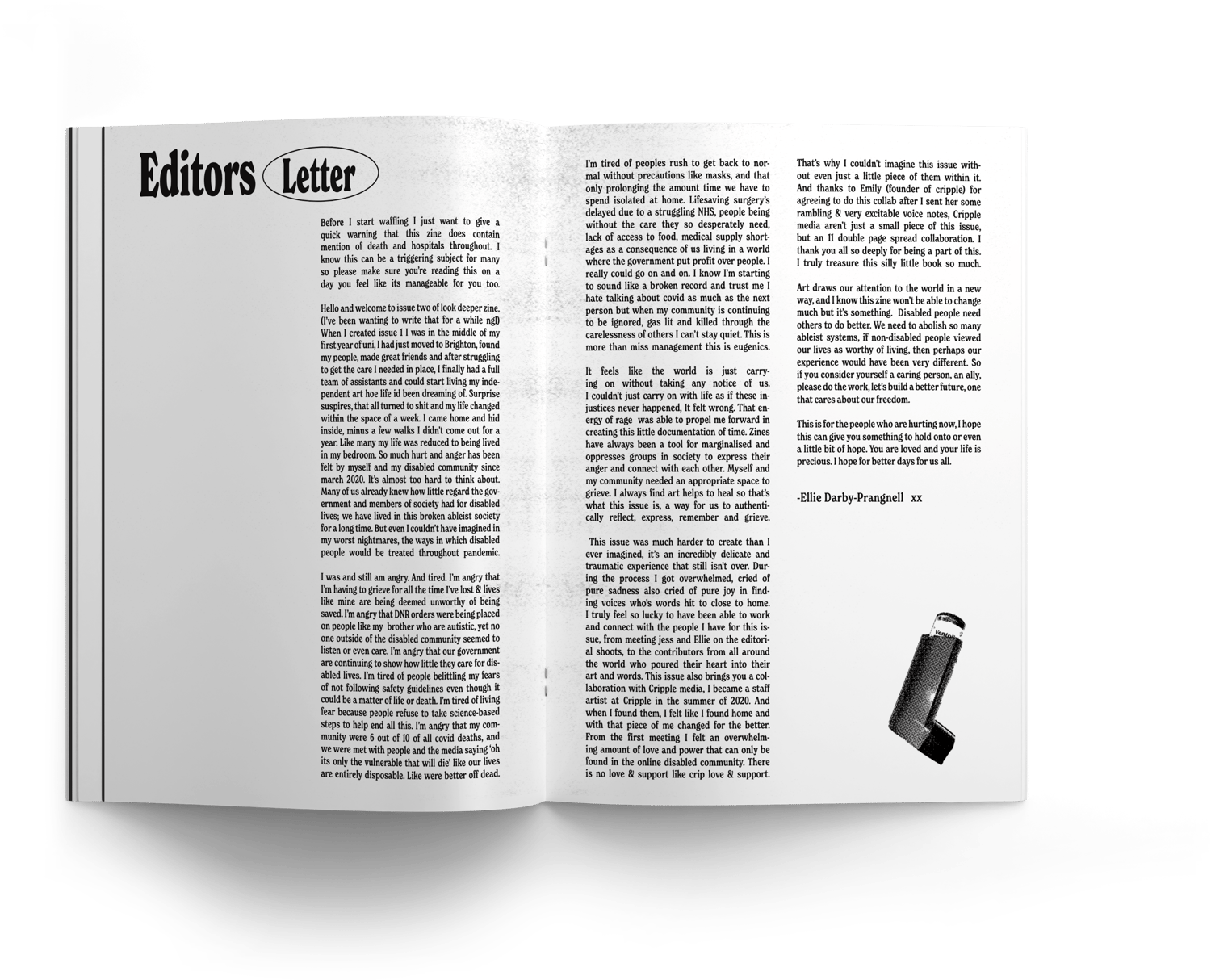 Image of Issue 2 'Only the Vulnerable' - Print