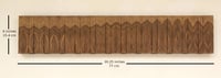 Image 5 of Wood end grain coat rack, 12 hooks