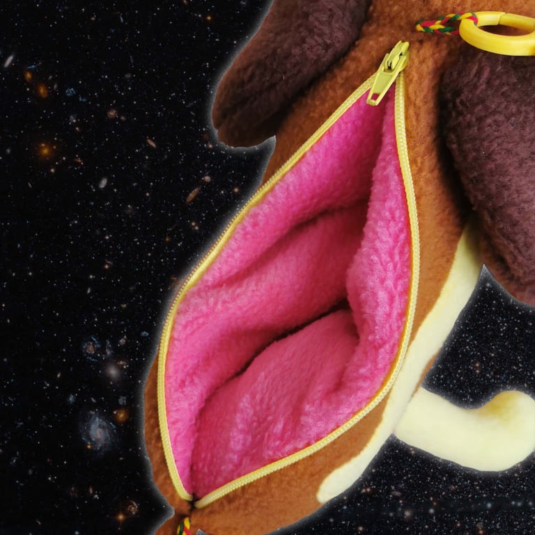 Hot Dog Handsewn Plush Bag Image 3