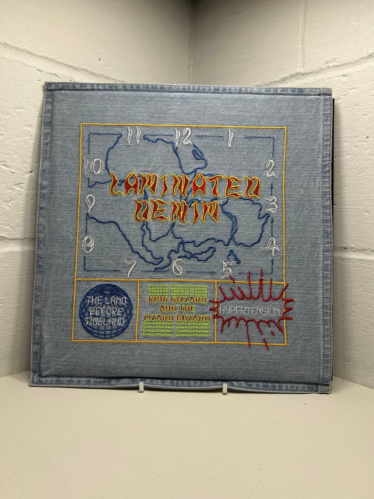 SEALED, NEW!! KING GIZZARD & THE LIZARD WIZARD - Laminated Denim Stone outlet LP