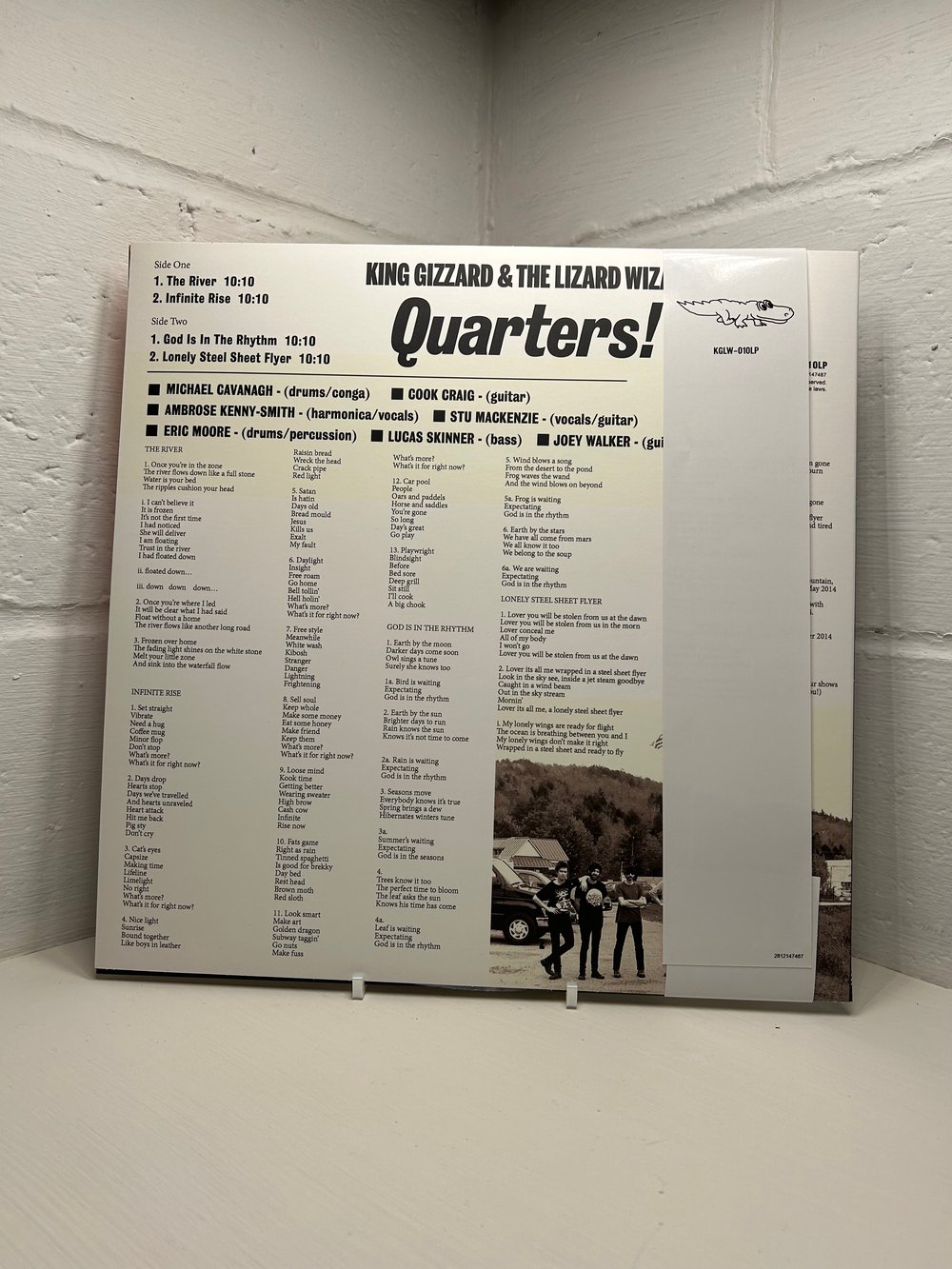 Image of King Gizzard and the Lizard Wizard - Quarters! - Neon Propeller Edition