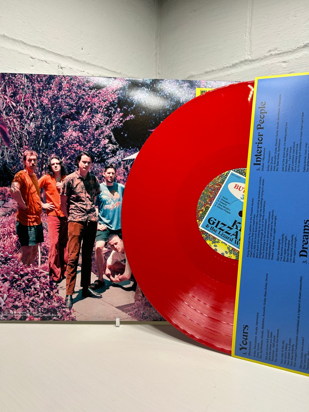 Image of King Gizzard and the Lizard Wizard - Butterfly 3000 (ENGLISH) Vinyl - Dinged Sleeve Discount