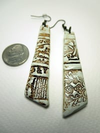 Image 2 of Mist Green Stick Earrings