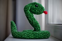 Image 1 of Crochet Green Cobra