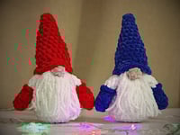 Image 2 of Handmade Christmas Gnomes Set (14-20 cm) – Festive Holiday Decorations 🎄✨