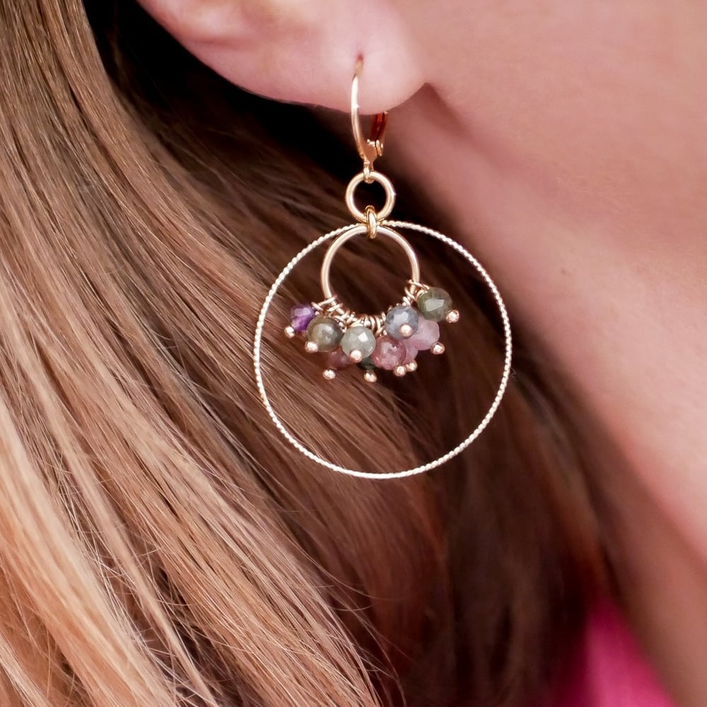 Image of Grandes Boucles d'Oreilles GILIA