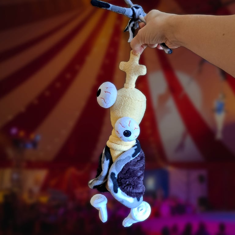 Digital Circus '' Kinger '' Fanart Handsewn Plush Image 2