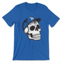 "Dia de los Dodgers T-Shirt – LA Dodgers Sugar Skull Tee, Día de los Muertos