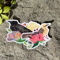 Image 4 of Bird Collage Sticker Set