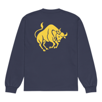 Image 1 of Bull Script Premium Long Sleeve Shirt