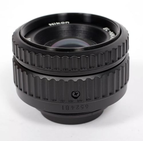 Image of Nikon EL-Nikkor 80mm F5.6 enlarger lens NEW STYLE with case and flange (#4344)