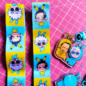 [NEW] 🐇 SATOSUGU CHARMS AND LANYARD 🐇