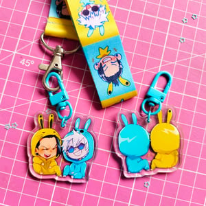 [NEW] 🐇 SATOSUGU CHARMS AND LANYARD 🐇