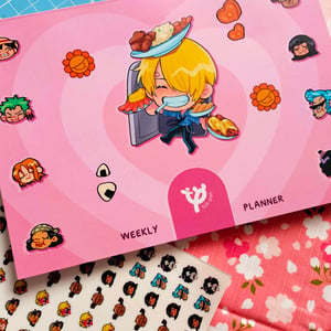 [NEW][LOW STOCK] 🍥 SANJI'S WEEKLY PLANNER 🍥