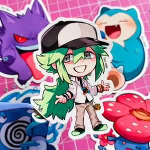 [NEW!] 🦖 TRAINERS AND MONS STICKERS 🦖