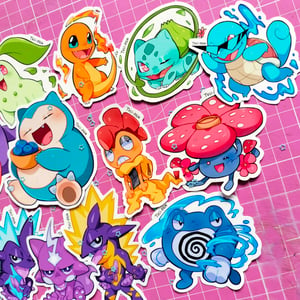 [NEW!] 🦖 TRAINERS AND MONS STICKERS 🦖