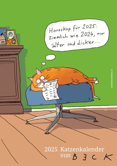 Image of Katzen-Kalender 2025 Subskription