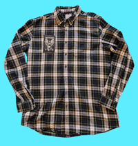 Image 2 of Deftones band flannel size L-tall