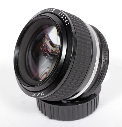 Image of Nikon NIKKOR 50mm F1.2 lens AI-S for all F mount cameras #4365