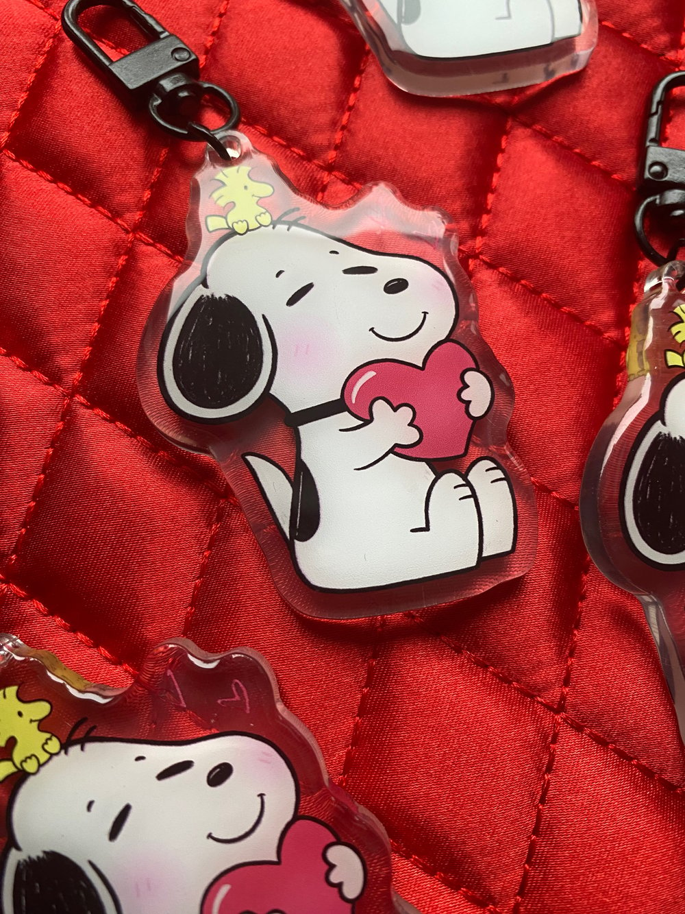 Snoopy Valentine’s Keychain 