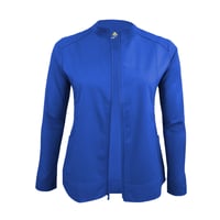 Modern Fit "Natural Uniform" Zippered Jacket (Royal Blue)