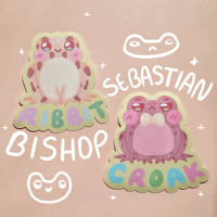 Image 1 of Bishop and Sebastian stickers